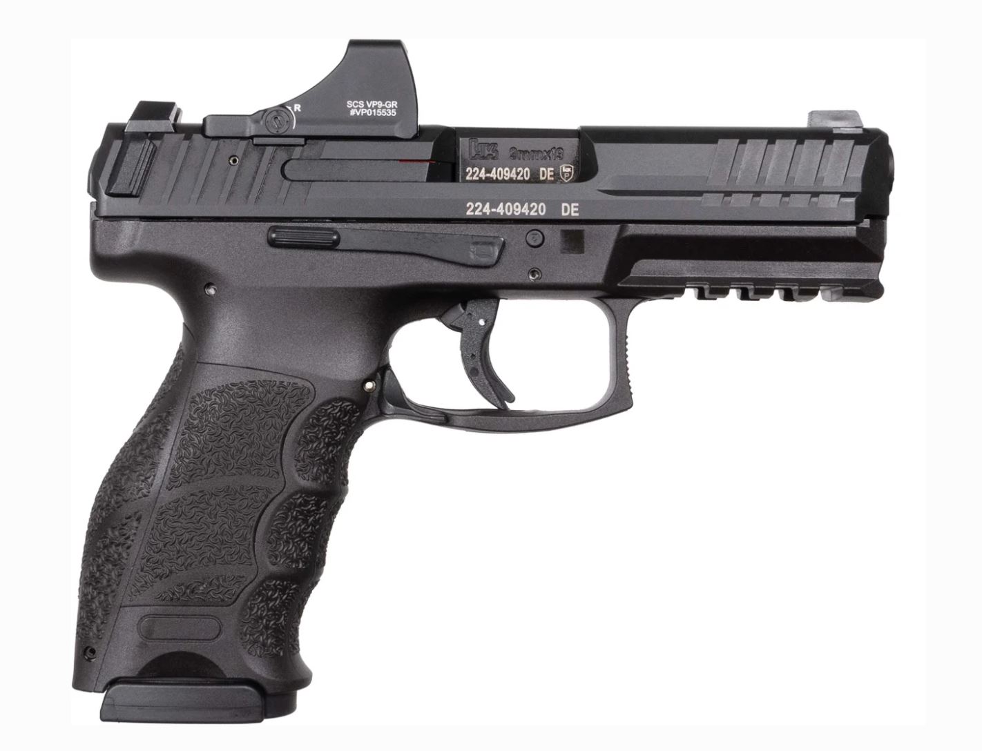 H&K VP9 OR HLS 9MM 17R BLK FS